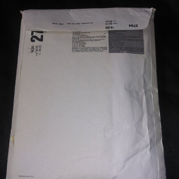 Vintage VOGUE Advent Calendar and Ornaments Christmas Pattern UNCUT #2794 - Picture 16 of 16